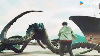 The boy was infected and mutated by a sea monster! | Sea Monster | YOUKU MONSTER MOVIE