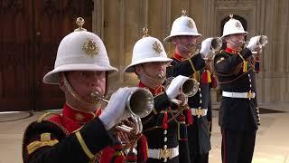 The Last Post played by the Royal Marines - Prince Philip Funeral Service