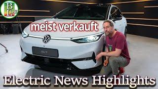 Electric News Highlights - VW Id.7 best-selling electric car