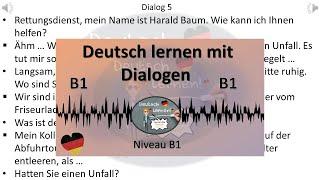 Dialoge B1  | Deutsch lernen durch Hören | 4 |