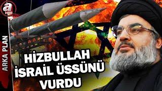 İsrail savaş uçakları Lübnan'ı, Hizbullah İsrail üssünü vurdu! | A Haber