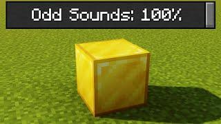 When a Programmer changes Minecraft's sounds...