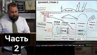 Даниил 2:1-49 Сон Навуходоносора: История мировых царств.  конец времен. Часть 2