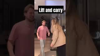 lift and carry by girlfriend