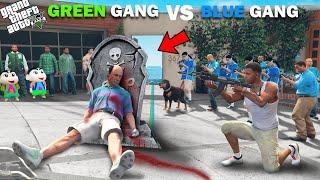 Franklin Blue Gang Take Revenge From Shinchan Green Gang In GTA 5!