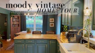 Dark Academia Home Tour | Moody Vintage Old World Charm