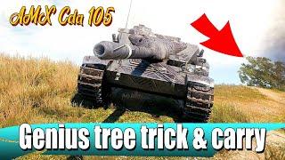 AMX Cda 105: Genius tree trick and carry