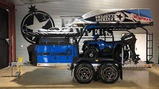 The ULTIMATE Off Road Toy Hauler Set Up - Patriot Campers Walkaround