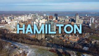 HAMILTON, Ontario, Canada (4K Drone Tour)