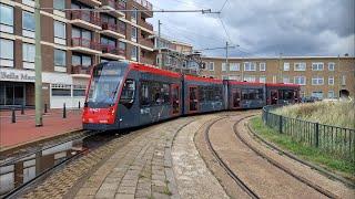 HTM R-NET tramlijn 11 Scheveningen Haven - Station Den Haag Hollands Spoor v.v. | Avenio 5008 | 2022