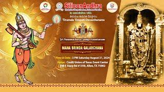 SiliconAndhra Annamayya Maha Brinda Galarchana - LIVE from Dallas