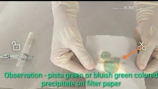 Fouchet's test - for detection of bile pigments in urine