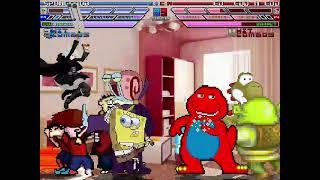 MUGEN Fight - Team Jorge The Spongy Yoshi vs. Team SP The Dude