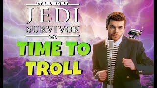 Can you beat Jedi Survivor with only Troll Moves?