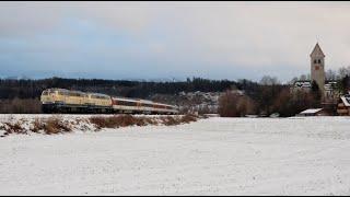 Abschied der EC Dieseltraktion im Allgäu - Videos vom letzten Einsatztag