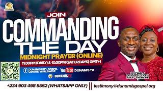 COMMANDING THE DAY MIDNIGHT PRAYER || TESTIMONIES AND CELEBRATION NIGHT || 22-06-2025