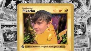 I made my Friends into Pokémon Cards