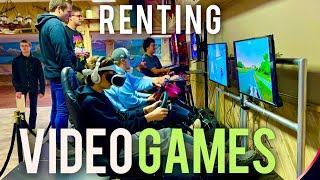 Is Renting Video Games Profitable? Sim Racing Rig Rental  $3000 In 1 Day 