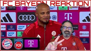 FC Bayern Reaktion ️ zum Pressetalk vor dem Spiel gegen den FC Heidenheim am 13. BL Spieltag