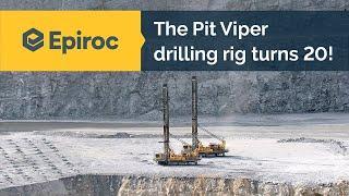 The Pit Viper drill celebrates its 20th Anniversary