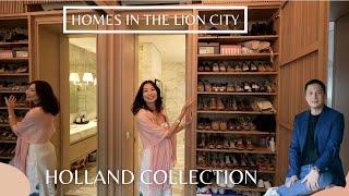 The Most Amazing Wardrobe Ever! Penthouse at Holland Village. #singaporepenthouse