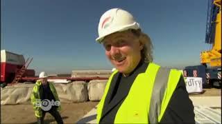 Making of the Blackpool Comedy Carpet, 2200 sqm. CNC waterjet Granite cut, lettering & graphics.