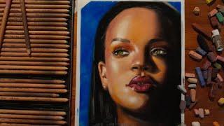 The Splendor of Rihanna's Face in the Poetics of Painting | Painting Rihanna