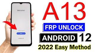 Samsung A13 5G GMAIL ID LOCK REMOVE (Super Easy Method) 2022