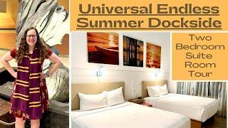 Universal Endless Summer Dockside Inn & Suites Two Bedroom Room Tour (Universal Orlando Resort)