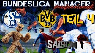 S01/04 - Schalke und Dortmund nehmen sich nichts | Let's Play Bundesliga Manager professional #bmp