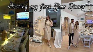 Hosting My First Iftar Dinner! Ramadan Vlog