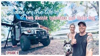 A DAY IN THE LIFE OF TWO AUSSIE TRAVELERS AND THEIR DOG – Central Highlands, Queensland – Episode 9