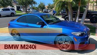 Buying my First BMW M240I B58 F22, Installing Carbon fiber front lip, Carbon Mirrors, Carbon lip