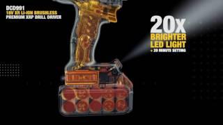 DeWalt DCD996P2 18V 5.0Ah XR Brushless Hammer Drill - Pre Release Video