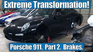 Extreme Transformation! Modifying My Porsche 911. Part 2. Painting The Brake Calipers.