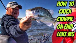 CATCHING CRAPPIE ON ENID LAKE MISSISSIPPI- Extended Length Road Trips!