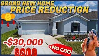 -$30,000 PRICE REDUCTION + CLOSING COST PAID NO CDD - BRAND NEW HOME IN WINTER HAVEN, FL