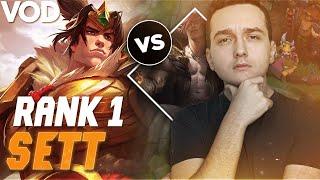 JE TOMBE CONTRE LE RANK 1 SETT - SoloQ Challenge 2024 - Garen vs Sett - Patch 14.19