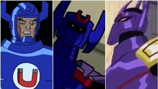 Evolution of "Doctor Polaris" (DC Comics) in Cartoons.