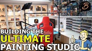 BUILDING THE ULTIMATE PAINTING STUDIO