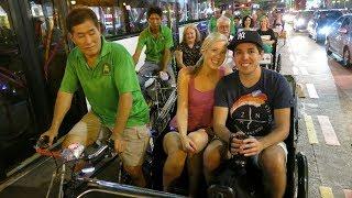 Singapore's Chinatown Trishaw Night Tour