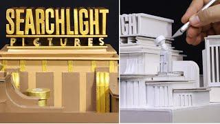 Searchlight Pictures Logo Diorama | Timelapse