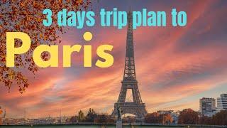 3 days trip plan to paris | travel to paris| travel guide | ‎@Travely-m1p 