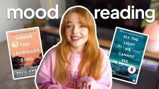 mood read with me 🫧 *cozy spoiler free reading vlog*