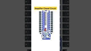 Amplifier Chanel  Circuit J.K KING ELECTRONICS #ytshorts #shortvideo #youtubeshorts #djjbprosound