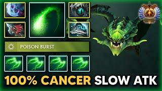 100% CANCER SLOW ATTACK OFFLANE Viper With Shiva's Guard + Eye of Skadi Build 7.37d DOTA 2