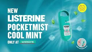 NEW Listerine® Pocketmist Cool Mint for Healthy Breath On The Go!