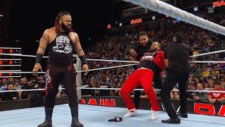 The Bloodline attacks The Usos Jey & Jimmy WWE Raw 28 OCT 2024 Solo Sikoa Can't believe what happen