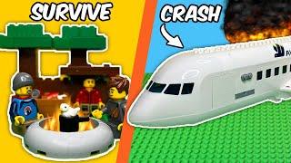 I simulated a PLANE CRASH in LEGO...