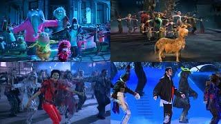 Thriller Comparison Mashup: Michael Jackson, Sing, Shrek, & Michael Jackson This Is It